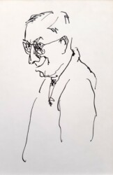 Originalzeichnung des Buchumschlags von "Erinnerung an Bolo"