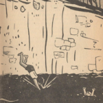 Seite 55: Tschitsch rettet Trudi, die ins Wasser "gefallen" ist.