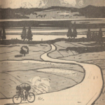 Seite 154: Tschitsch auf Velotour.